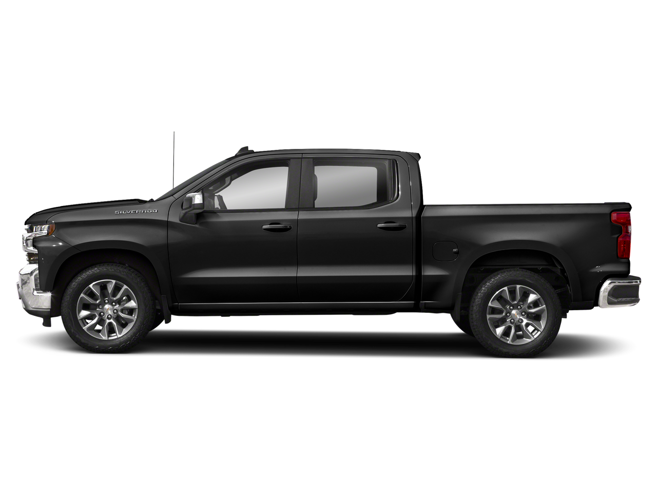 2019 Chevrolet Silverado 1500 — rear three-quarter view