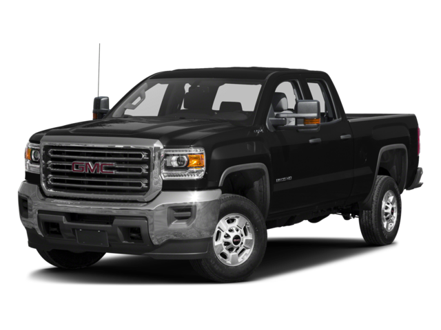 2016 GMC Sierra 2500HD Base in Onyx Black — front three-quarter view