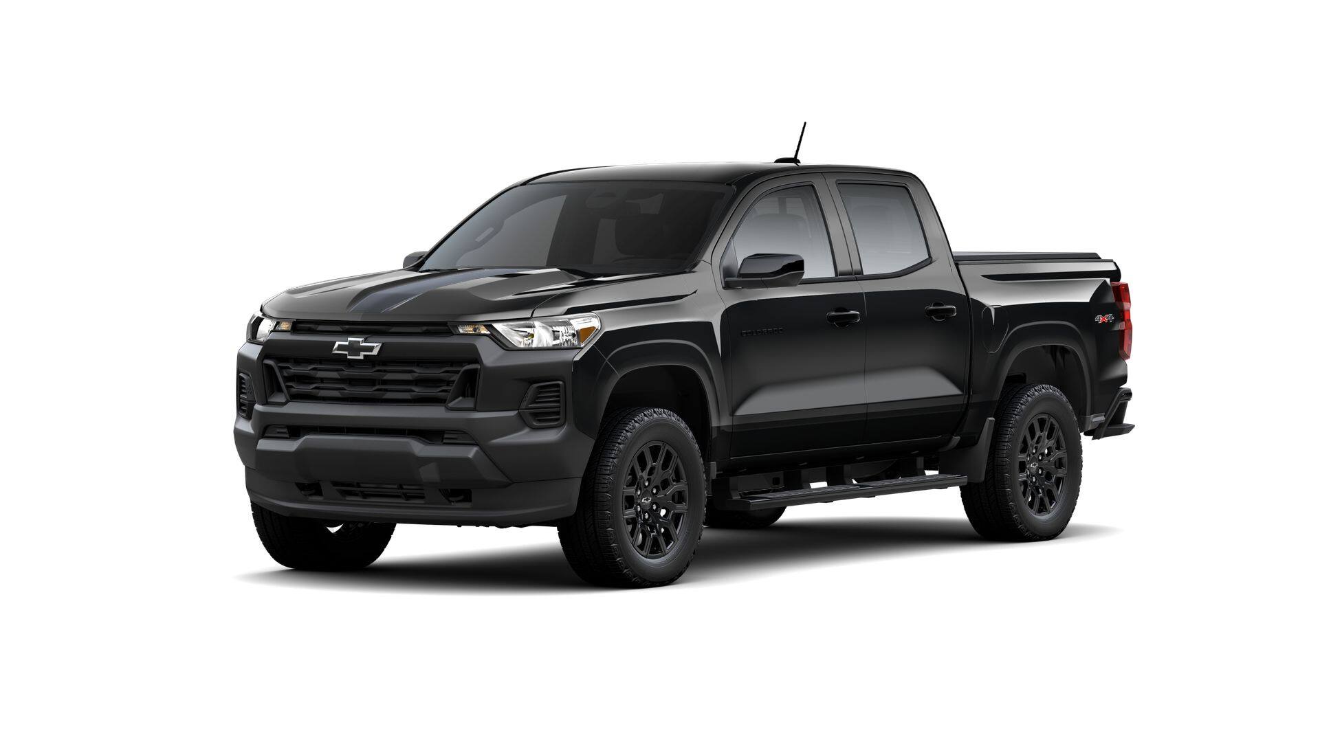 2026 Chevrolet Colorado WT in Black — front three-quarter view
